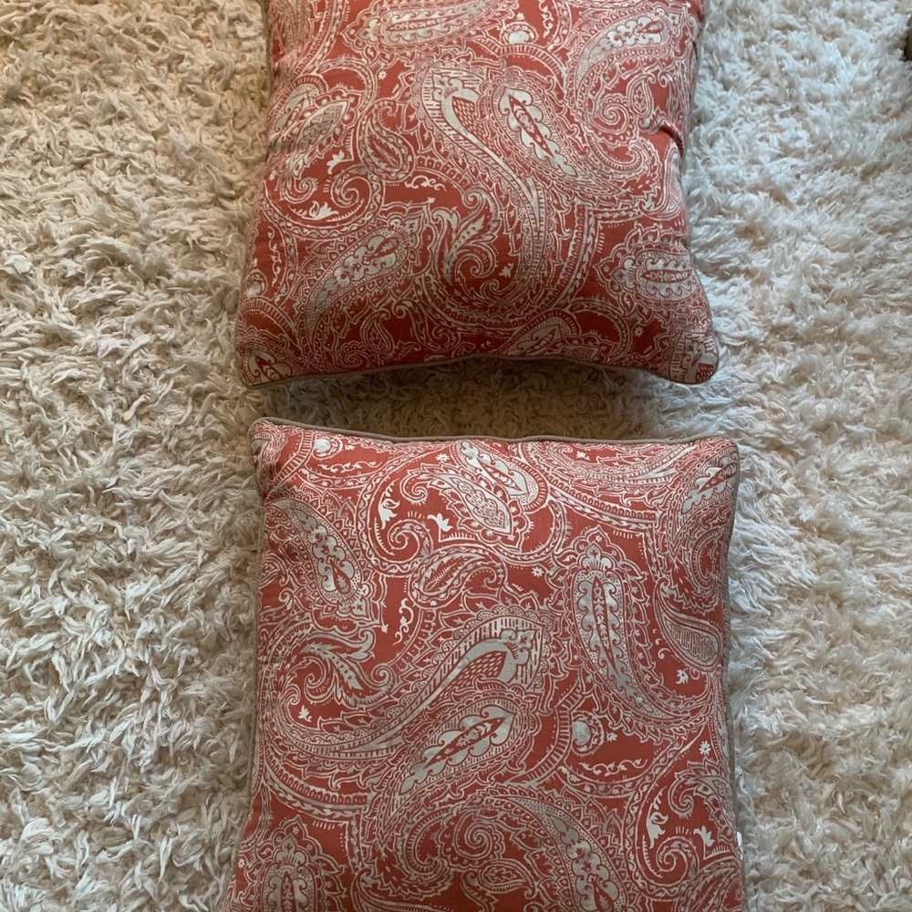 Orange Pillows